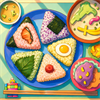 戦隊ヒーローのおにぎり定食